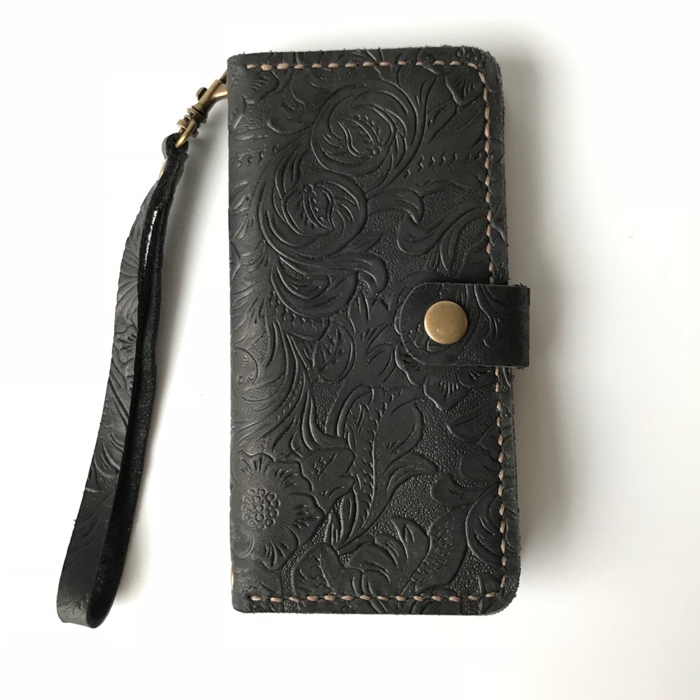 NEW Handmade Leather Iphone 7+ Wallet